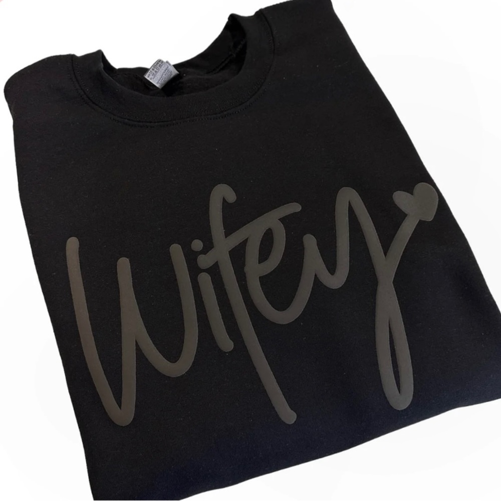 Wifey Crewneck Sweatshirt